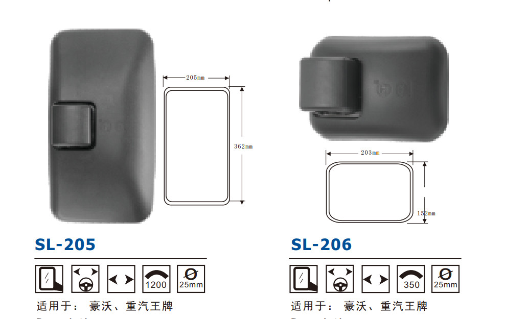 gương howo cửu long tmt