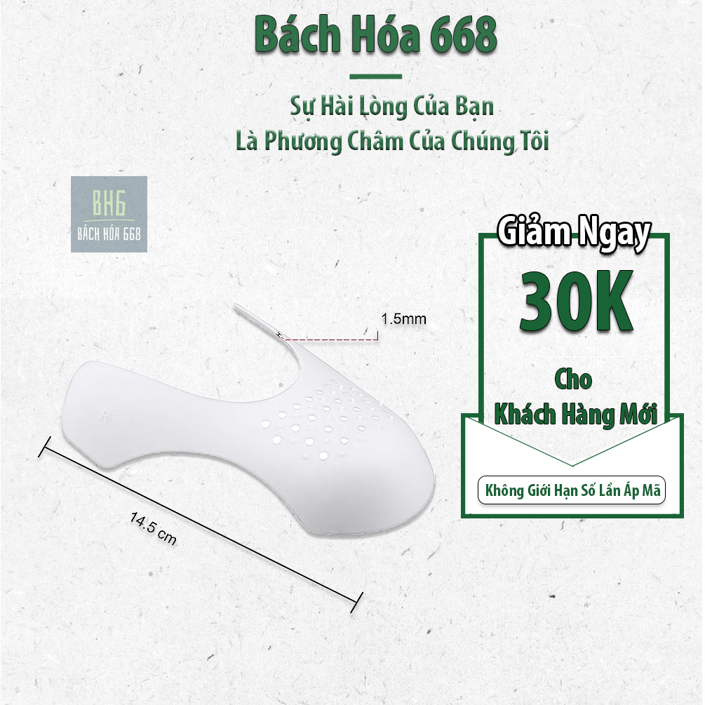 Bảo vệ mũi giày chống nhăn gãy nứt sneaker shield gãy nứt xcgfg08