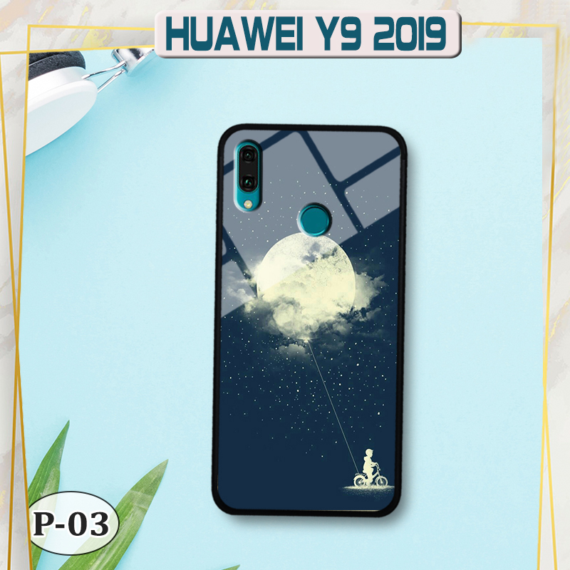Ốp kính in 3D Huawei Y9 2019