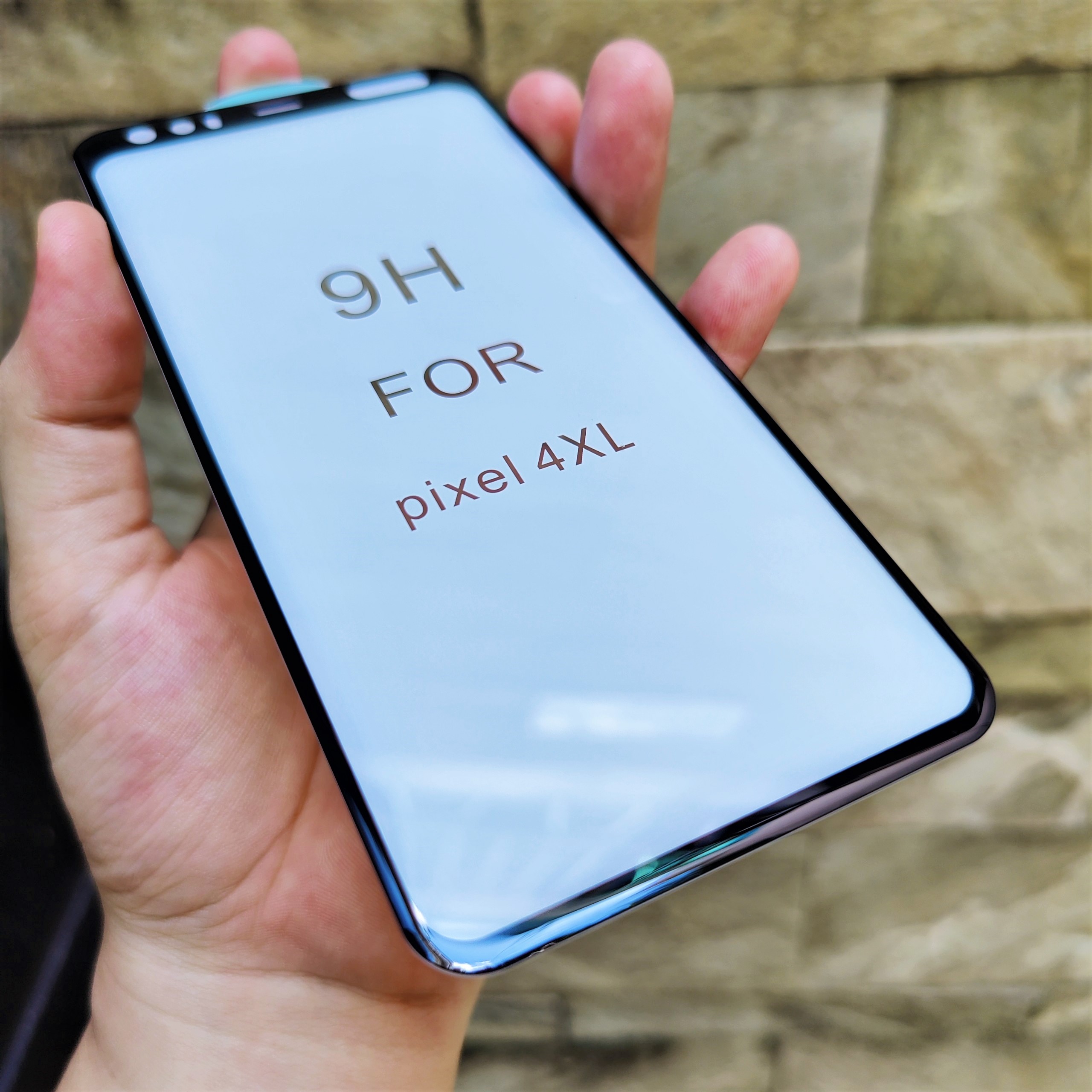 Cường lực Google Pixel 4 XL Full màn 9D Full keo bo cong 25D