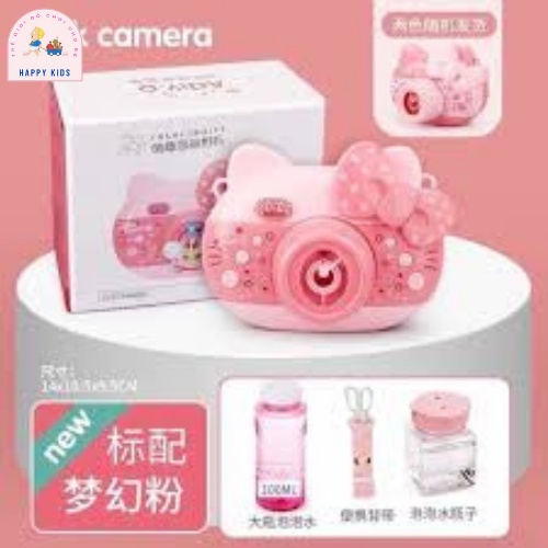 Máy ảnh thổi bong bóng cho bé hình các con vật
