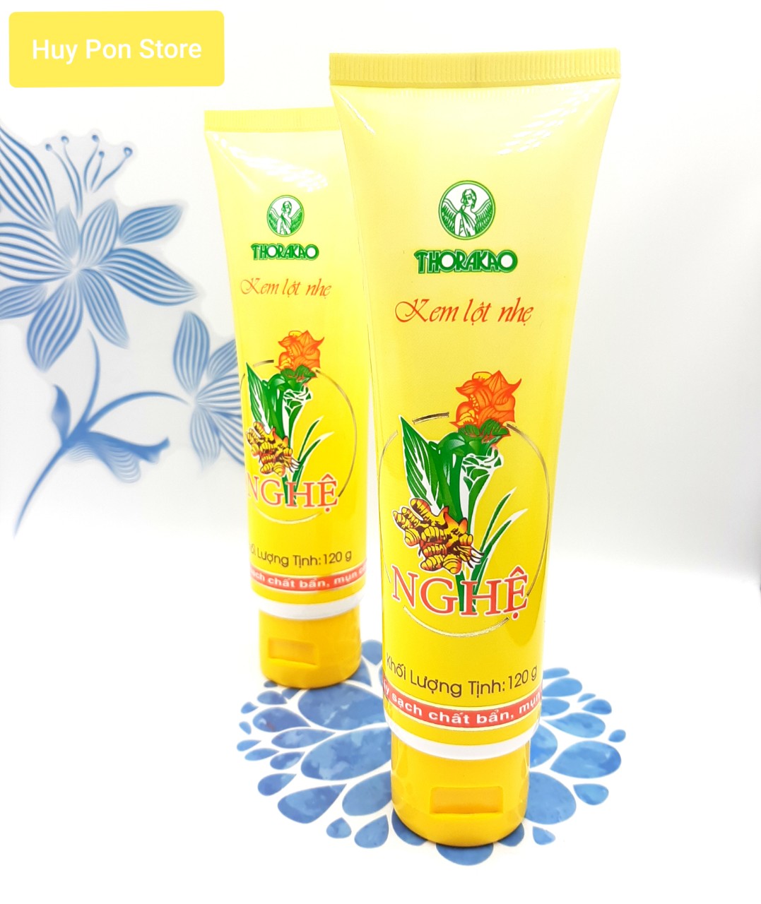 [HCM]Kem lột nhẹ nghệ Thorakao 120g