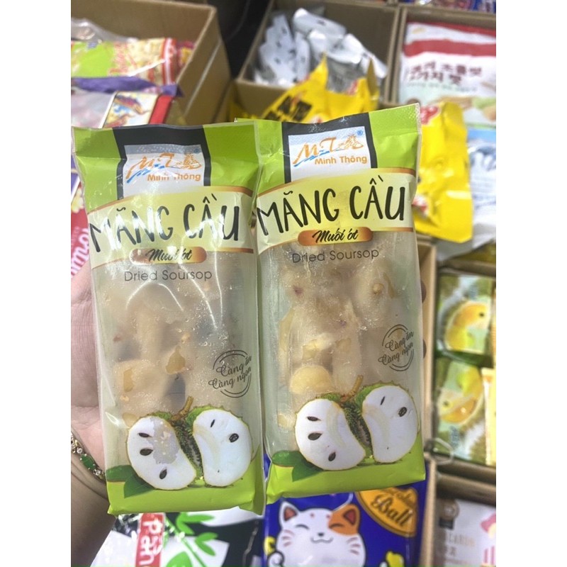 Mãng Cầu Muối Ớt Sấy Dẻo Cao Cấp 500Gam