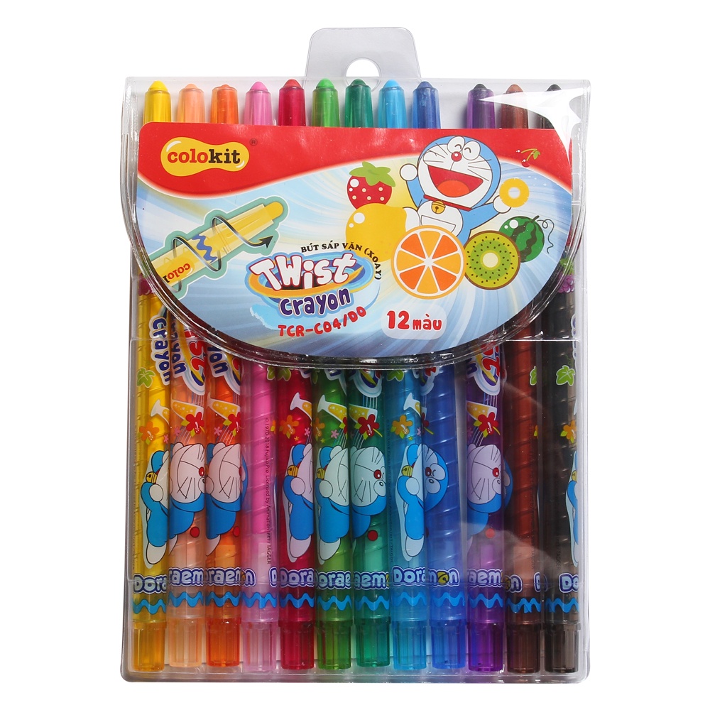 Bút Màu Sáp Vặn Thiên Long Nhiều Loại