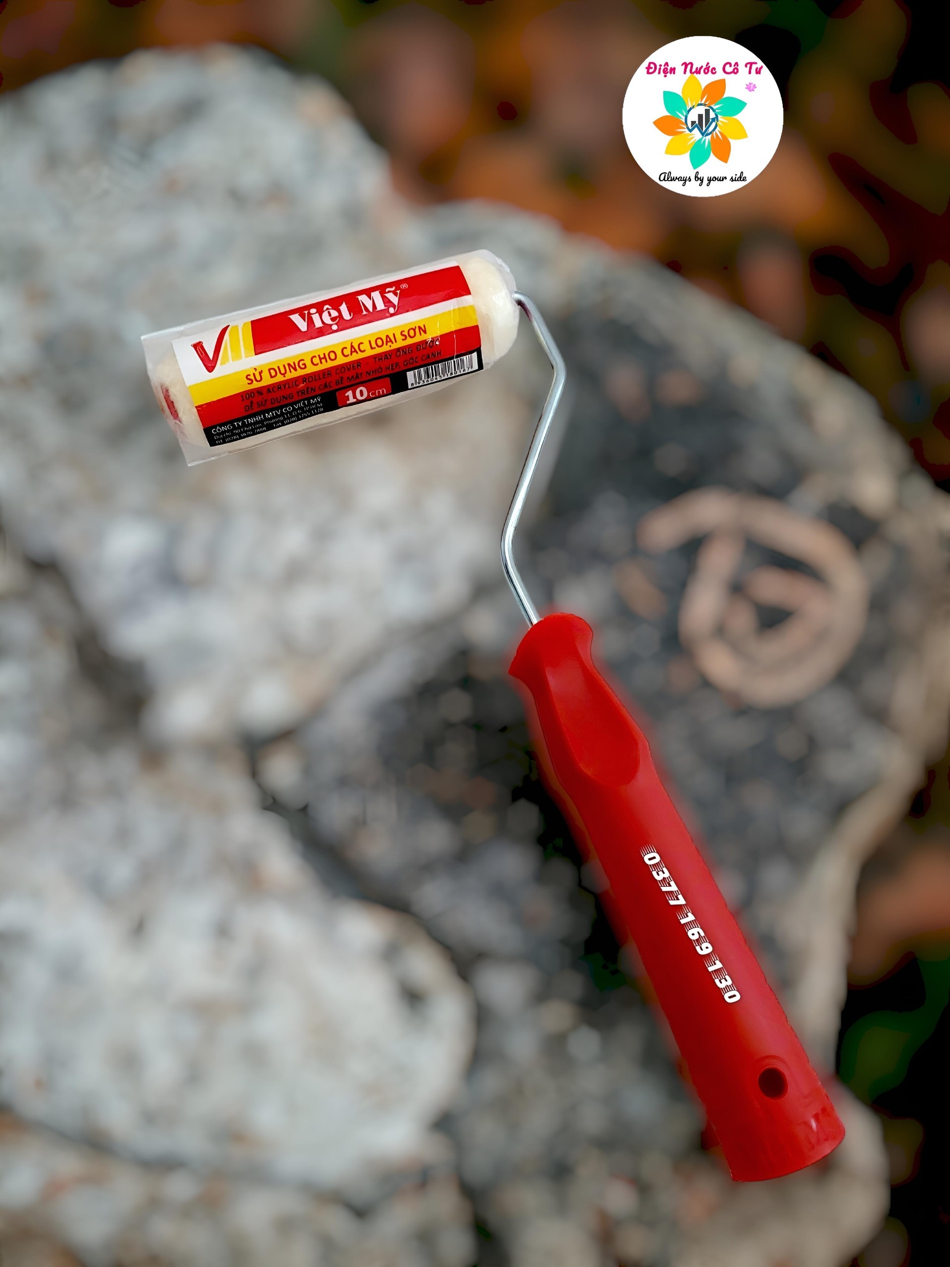 Cọ lăn sơn dầu Việt Mỹ 3/6/10cm