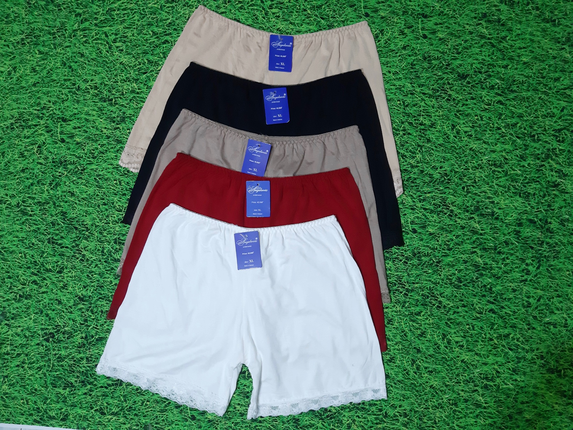 Quần lót đùi nữ mặc trong váy cotton size to 45 đến 80kg