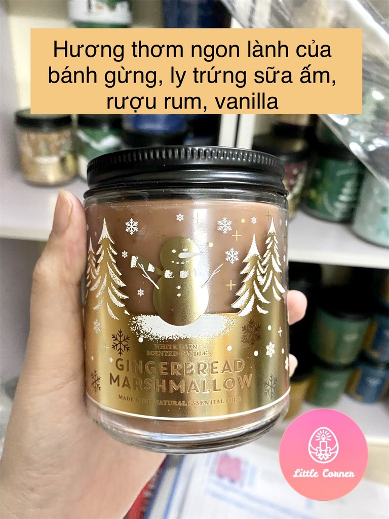 Nến thơm 1 bấc 198g BATH AND BODY WORKS - Noel