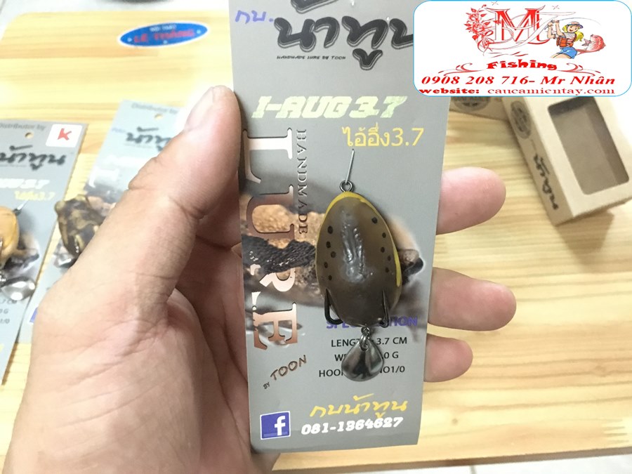 Mồi lure Lóc Frog Toon Thái Lan 2018