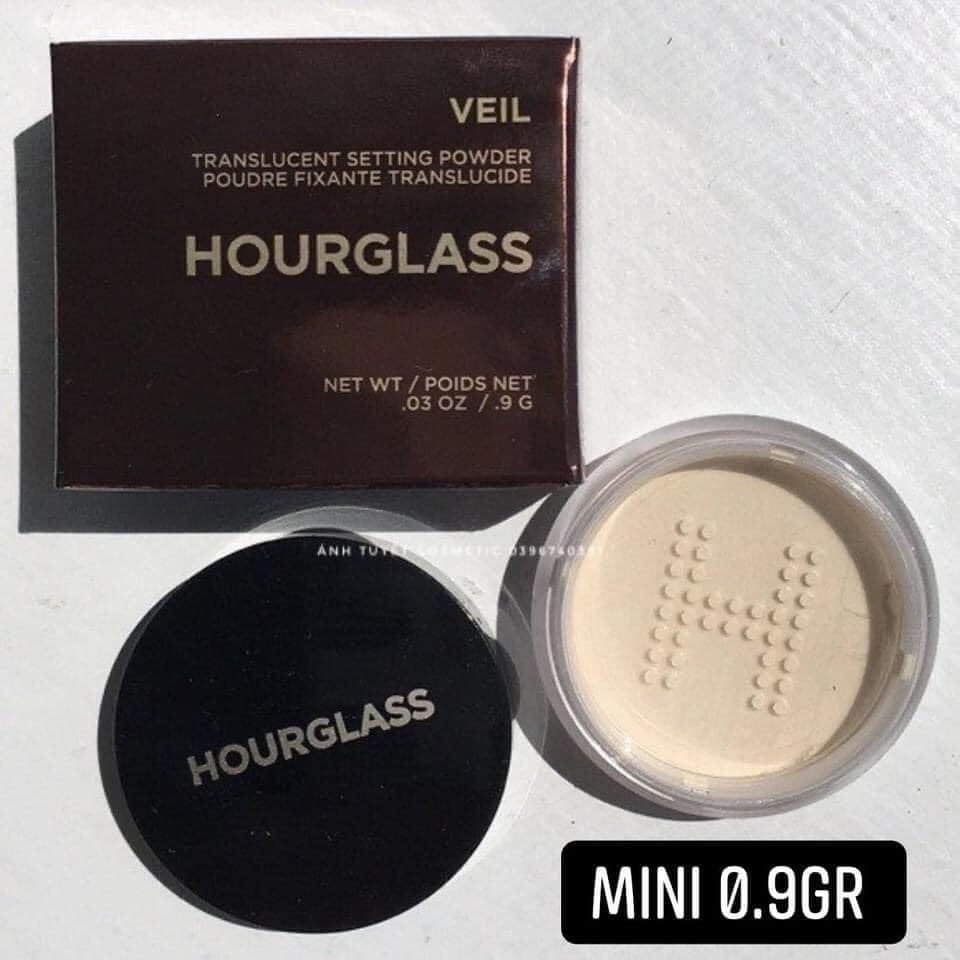 SIZE MINI 0.9G - PHẤN PHỦ BỘT HOURGLASS VEIL TRANSLUCENT SETTING POWDER MINI