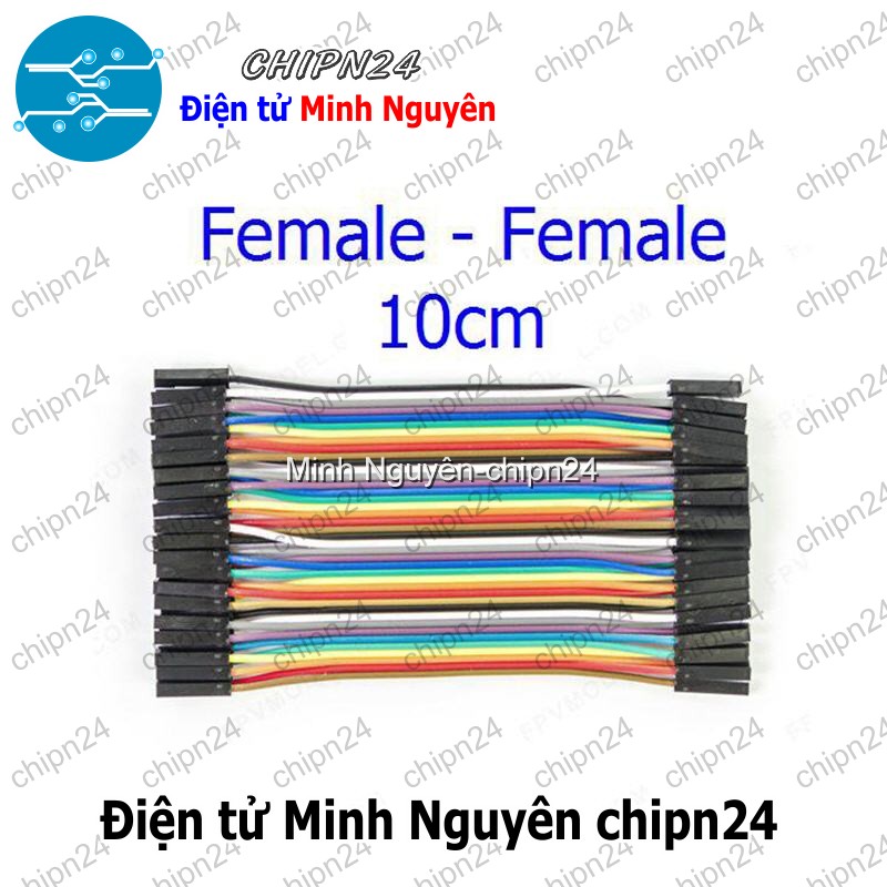 [20 sợi] (P66) Dây Cắm Test Board 10cm Cái-Cái - HH000204