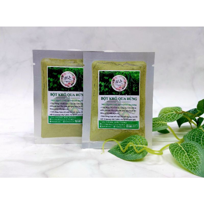 BỘT RỬA MẶT KHỔ QUA RỪNG HANDMADE NHÀ BỘT