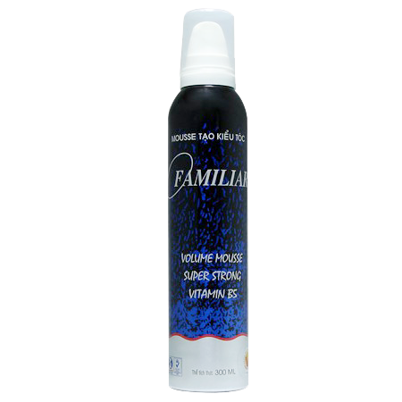 Mousse tạo kiểu tóc Familiar chai 300ml