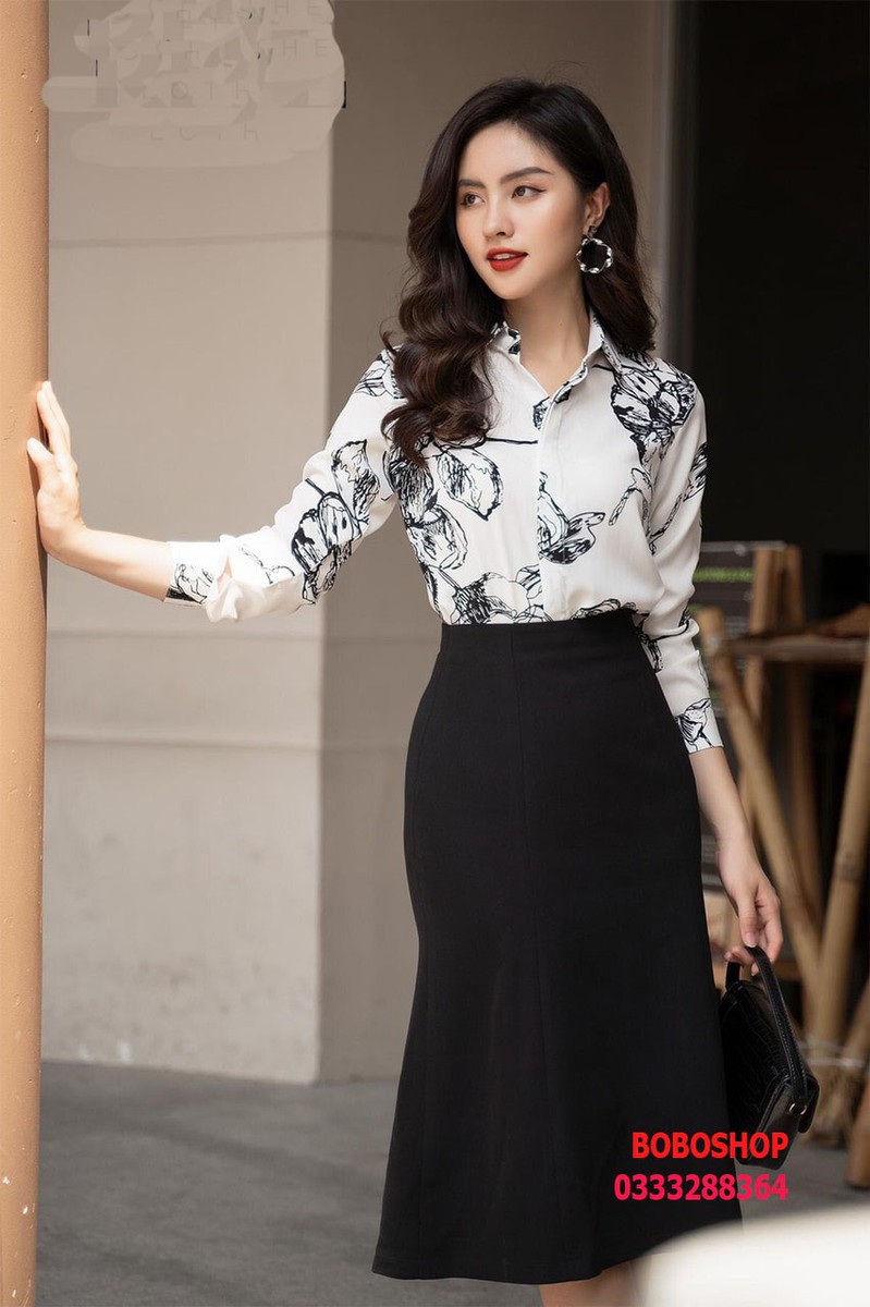 Chân váy đuôi cá mới trend