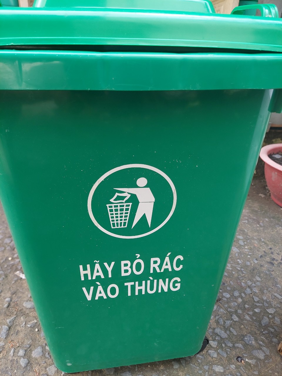 Thùng rác công nghiệp 60L