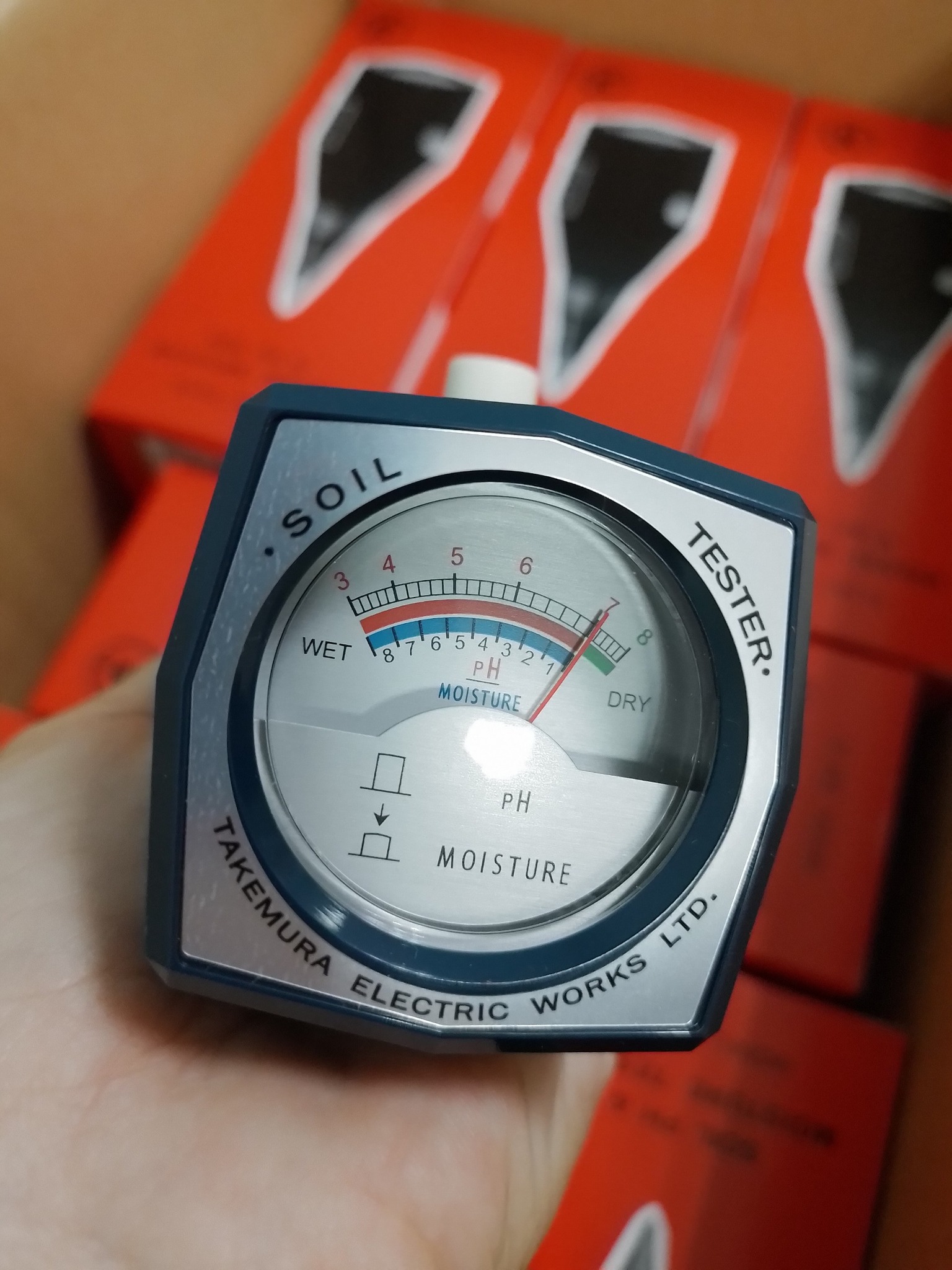 MÁY ĐO pH ĐẤT VÀ ĐỘ ẨM DM15