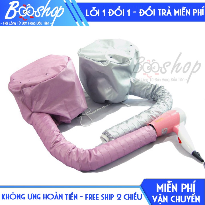 [Hàng Loại 1] Mũ Hấp Tóc, Sấy Tóc Chùm Đầu Dùng Máy Sấy