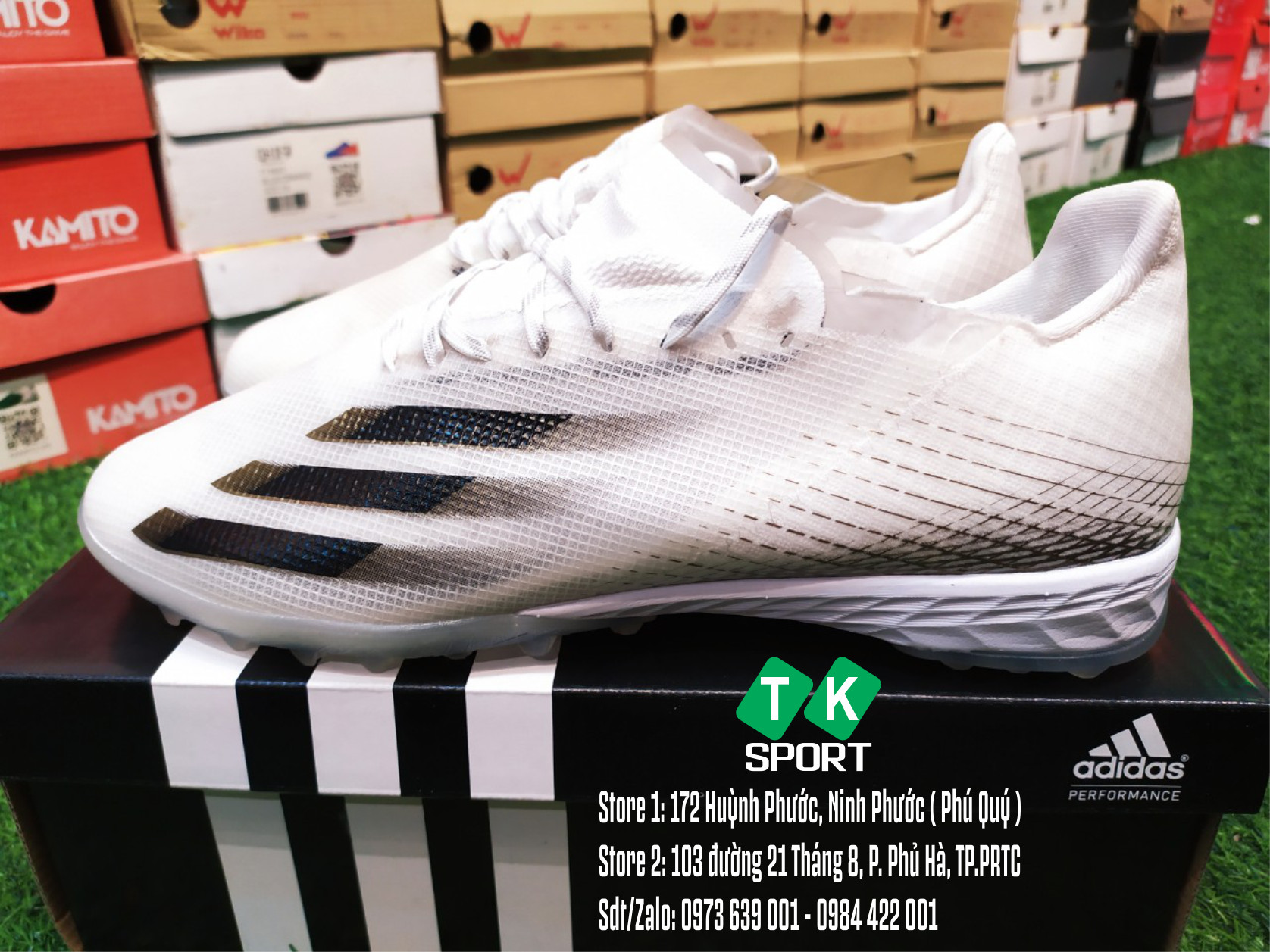[SIZE 39-44]GIÀY ĐÁ BÓNG X Ghosted TF/BẢNG MÀU PHONG CÁCH