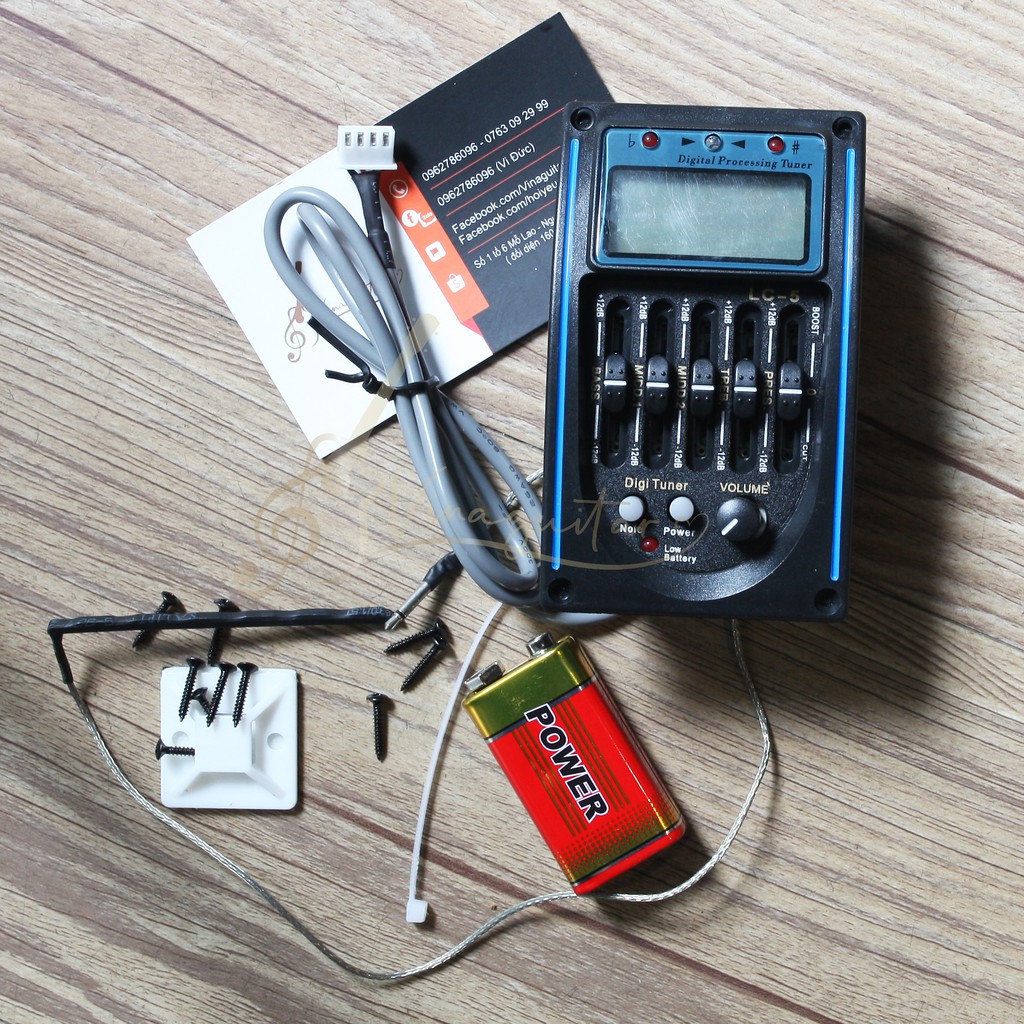 EQ Guitar LC5- Vinaguitar Phân Phối Chính Hãng