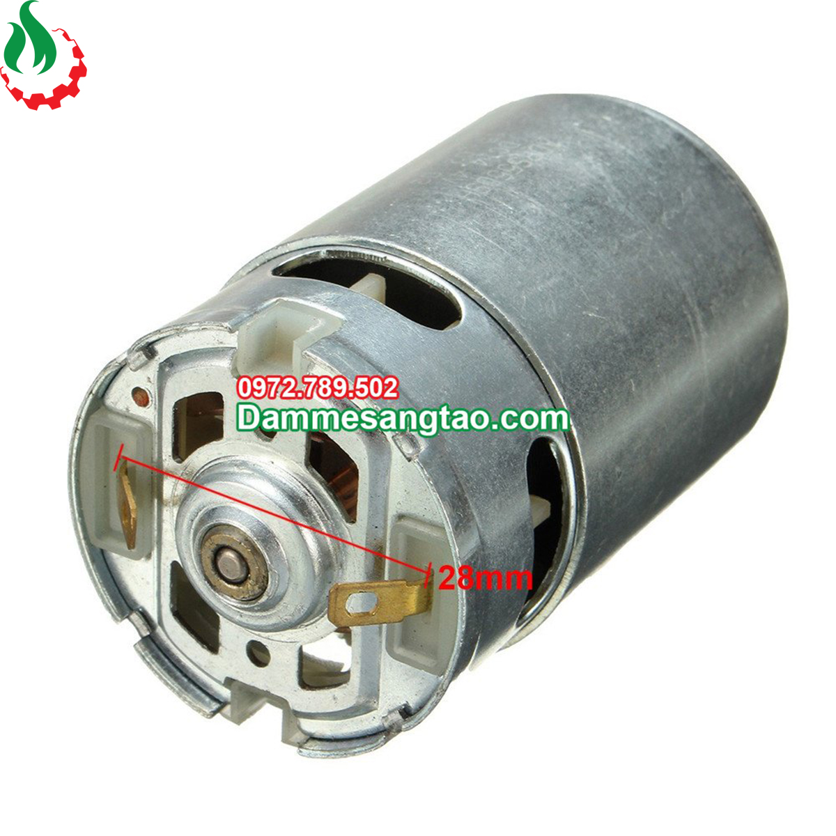 Motor DC RS 550 12V 14V 18V công suất cao
