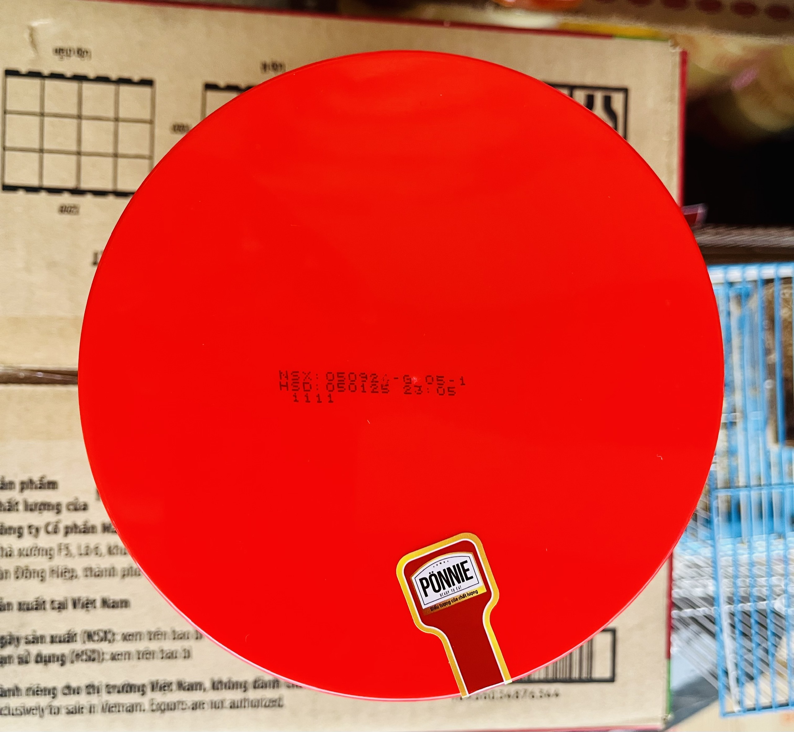 (MẪU MỚI) Hũ (50 cây x 19g) Xúc xích dinh dưỡng thịt heo Ponnie - Bảo quản tự nhiên từ cần tây