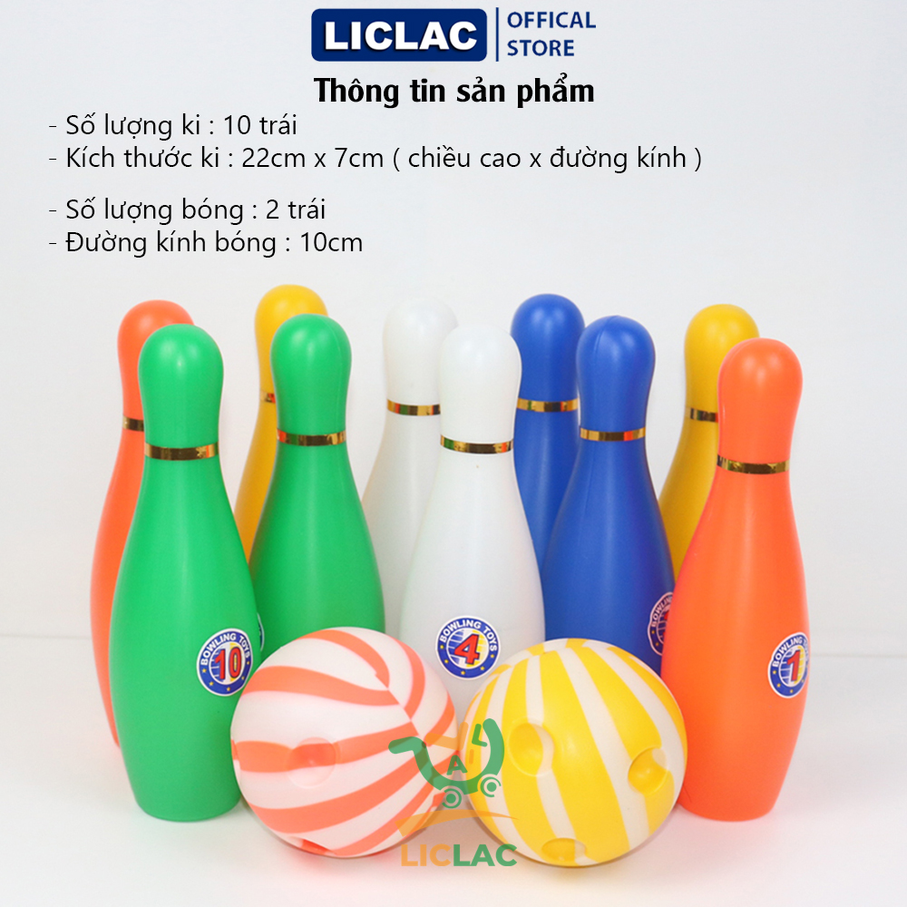 Safety ABS plastic bowling toys set up for kids, physical items and fitness-Limac