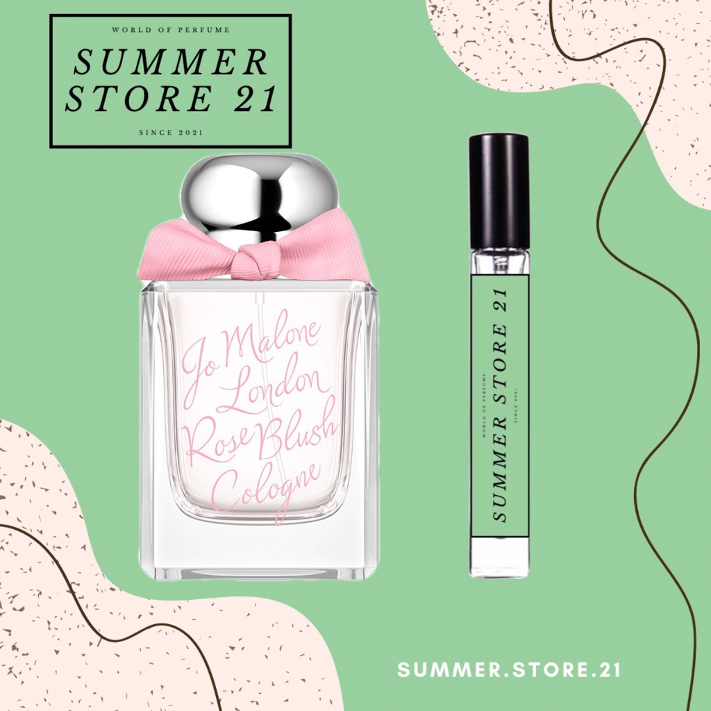 Nước hoa jo malone rose blush eau de cologne - 5𝘮𝘭/10𝘮𝘭