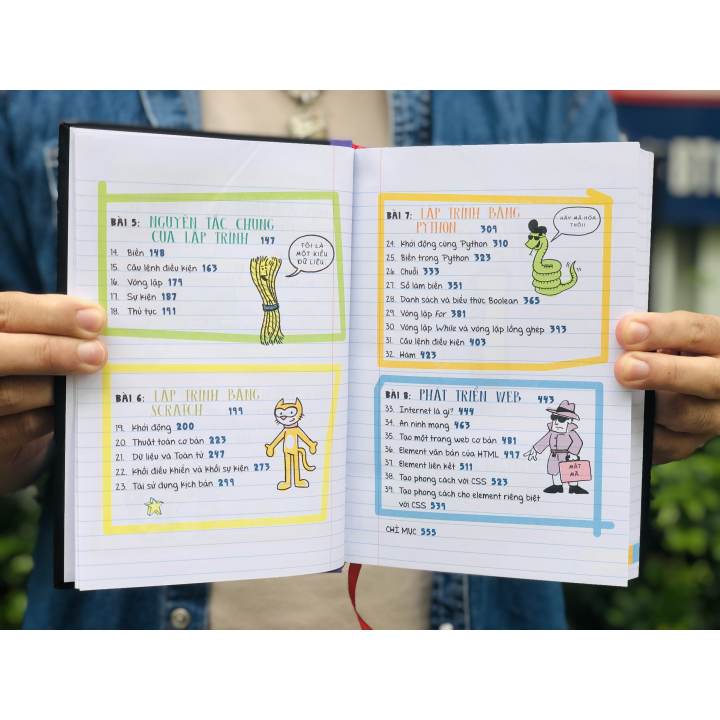 Sách Sổ Tay Khoa Học Máy Tính Và Mã Hóa - Tổng hợp kiến thức mã hóa lập trình cho học sinh - Hình ảnh 3