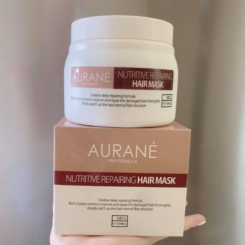 Tinh dầu dưỡng tóc phục hồi bóng mượt aurane soft liss chai vuông 125ml