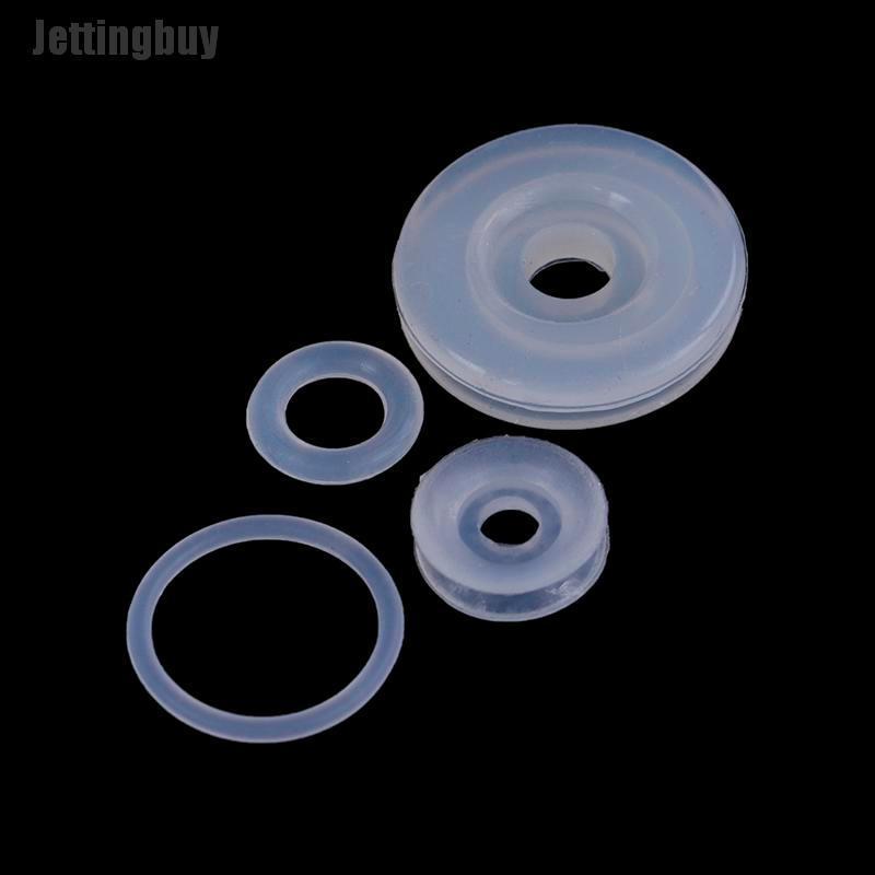 Jettingbuy 4pcs electrical power pressure cooker valve parts float sealer seal rings safe