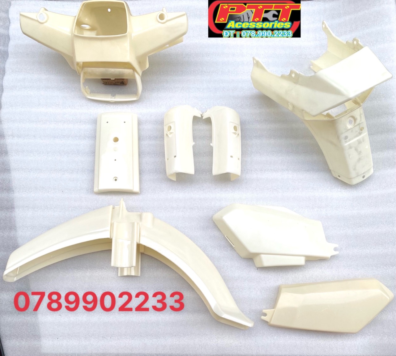 Dàn áo xe dream nhựa abs