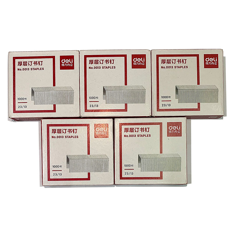 Đạn Ghim Deli 23/13 Kim Bấm Cho Máy Dập Ghim Cỡ Đại 100 Tờ, Ghim Dập Chất Lượng Không Gỉ Chuyên Văn Phòng Phẩm VP03