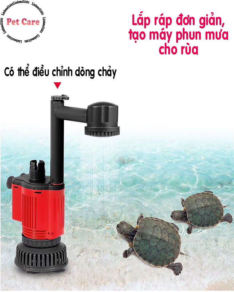 Máy hút phân bể cá 5 trong 1 No1