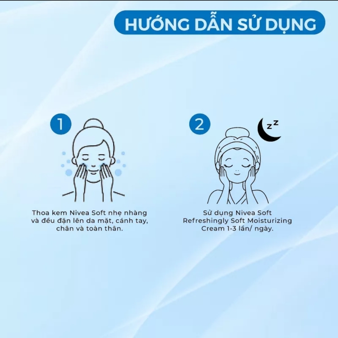 Kem dưỡng làm mềm da NIVEA Soft Crème 50/200ml
