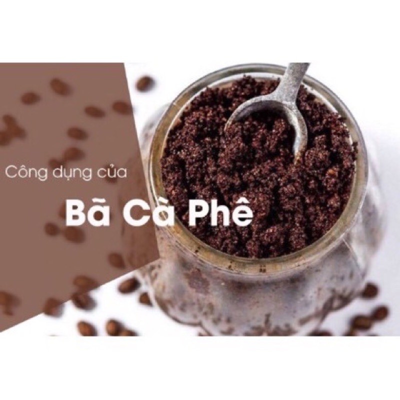 1kg bã cà phê (tặng que trộn mặt nạ) handmade