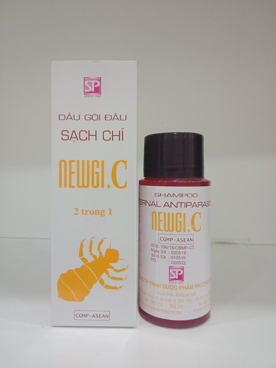 Dầu Gội Tri Chấy (chí) NEWGI.C ( lọ 100ml )