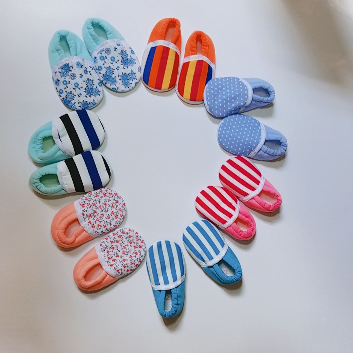 Set 5 Đôi Giày Tập Đi Cho Bé Trai Và Bé Gái