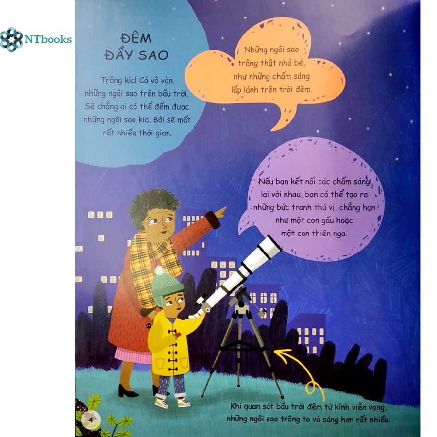 Cuốn Sách Đầu Đời Của Bé - Khám Phá Vũ Trụ - NTbooks