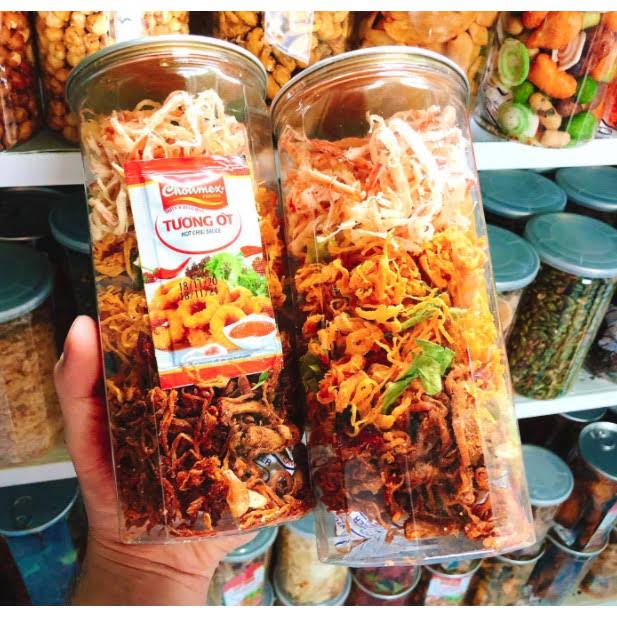 Khô mix 3 vị mực-gà-heo 300g