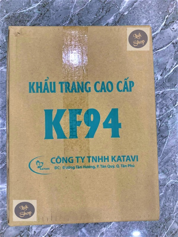 Bảng giá Thùng Khẩu Trang KF94 Katavi Kháng Khuẩn Cao Cấp (300c/thùng)