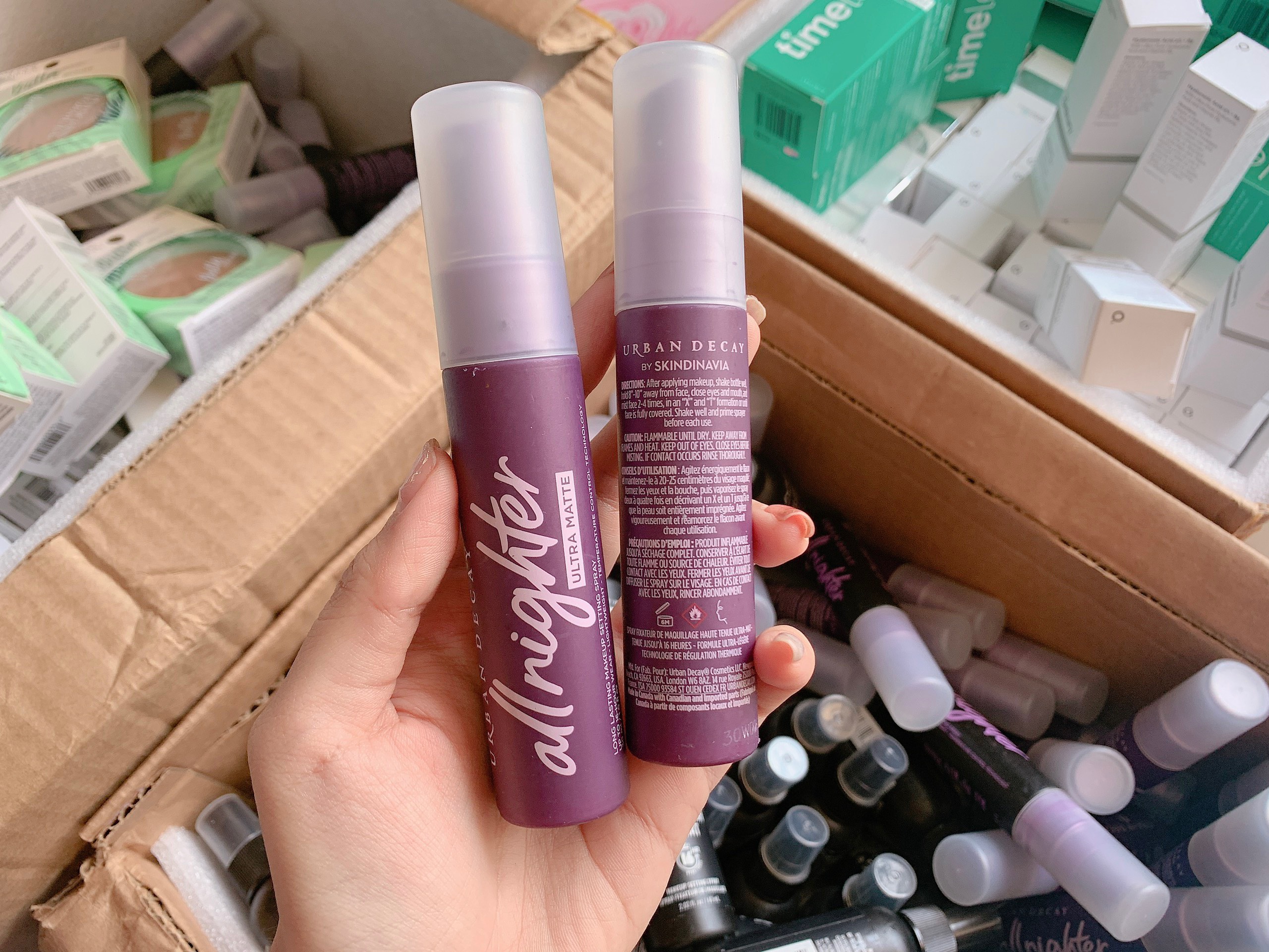 Xịt Khoá Nền Make Up Urban Decay All Nighter Long Lasting Makeup Setting Spray