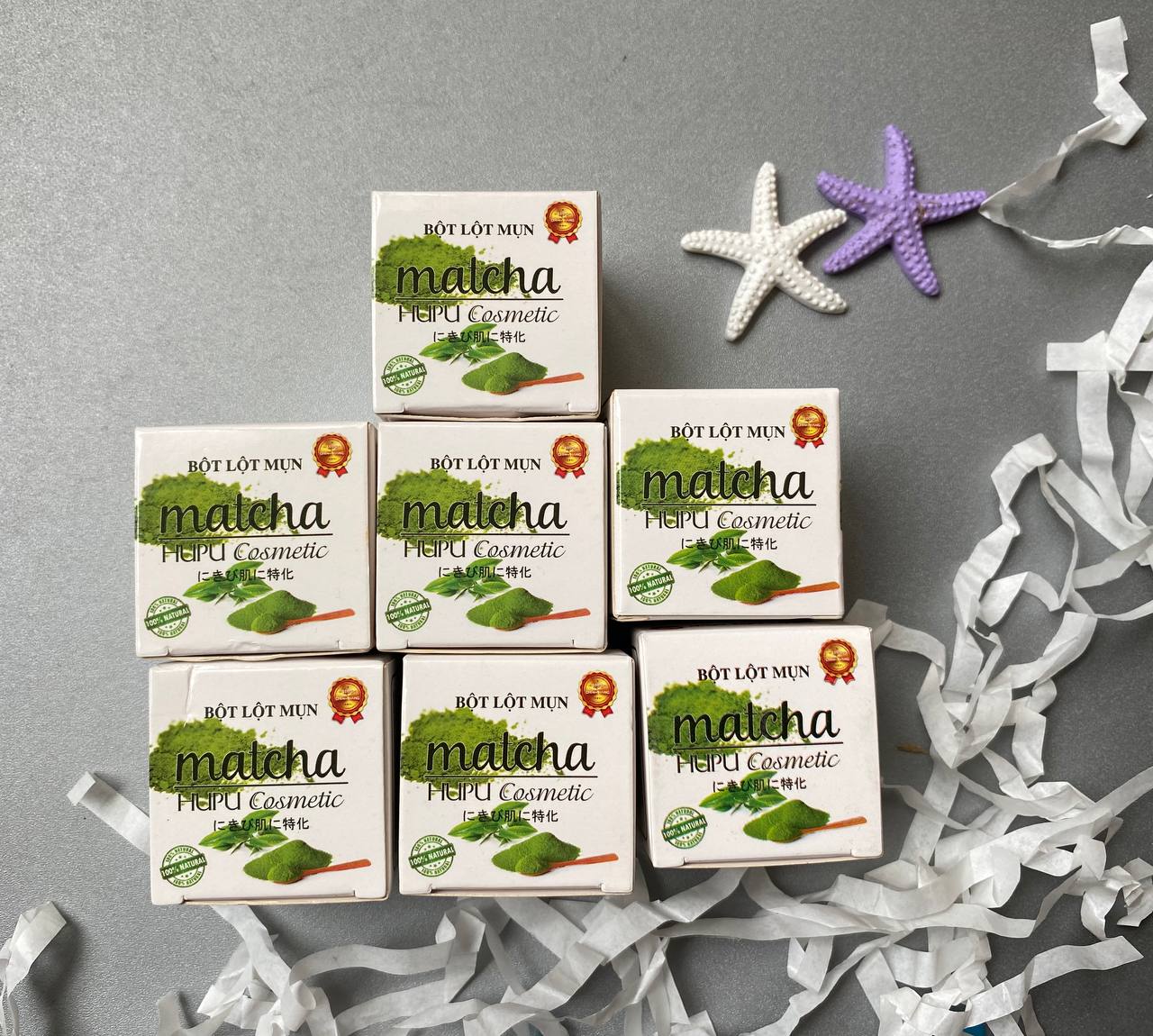 Bột lột mụn Matcha Thiên Nhiên