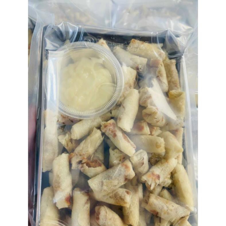 SNACK CHẢ GIÒ TÔM SẤY + CHẤM SỐT MAYONNE