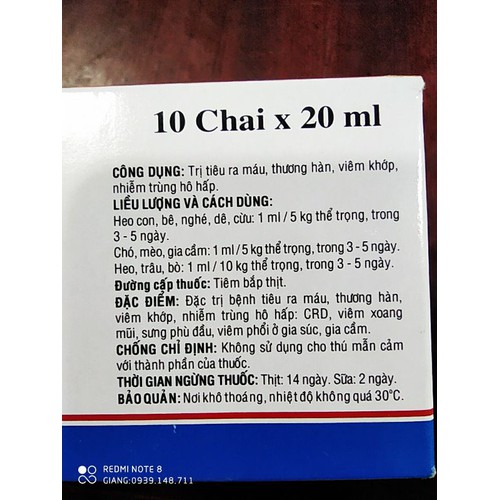 Combo 2 chai BIO LINCO-S 20ml