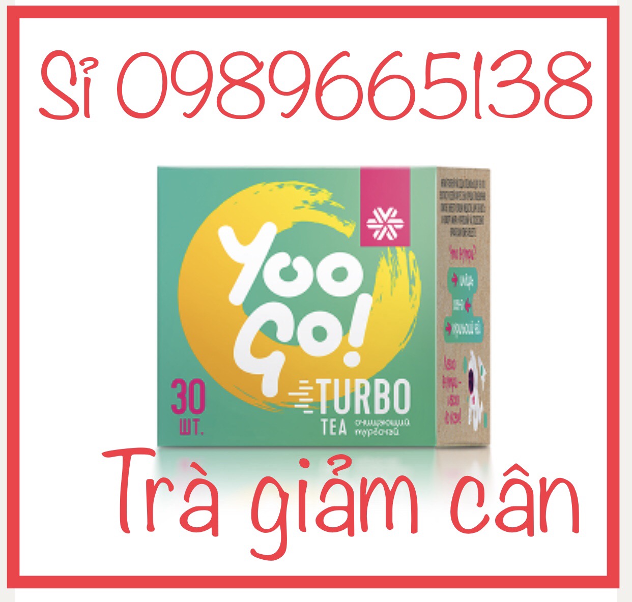 Trà thảo mộc YOO GO Turbo tea