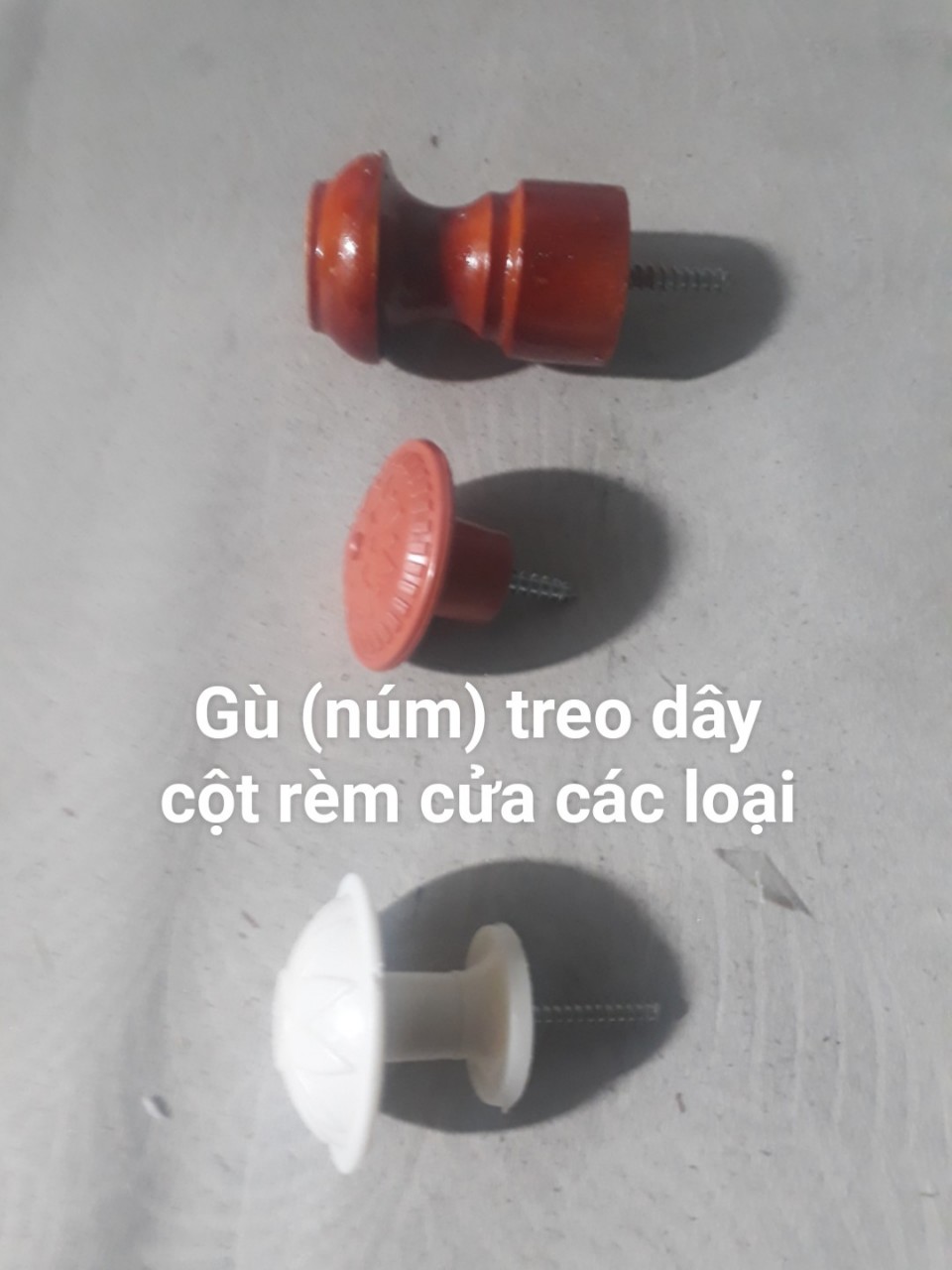 Gù (Núm) Treo Dây Cột Rèm Cửa Các Loại