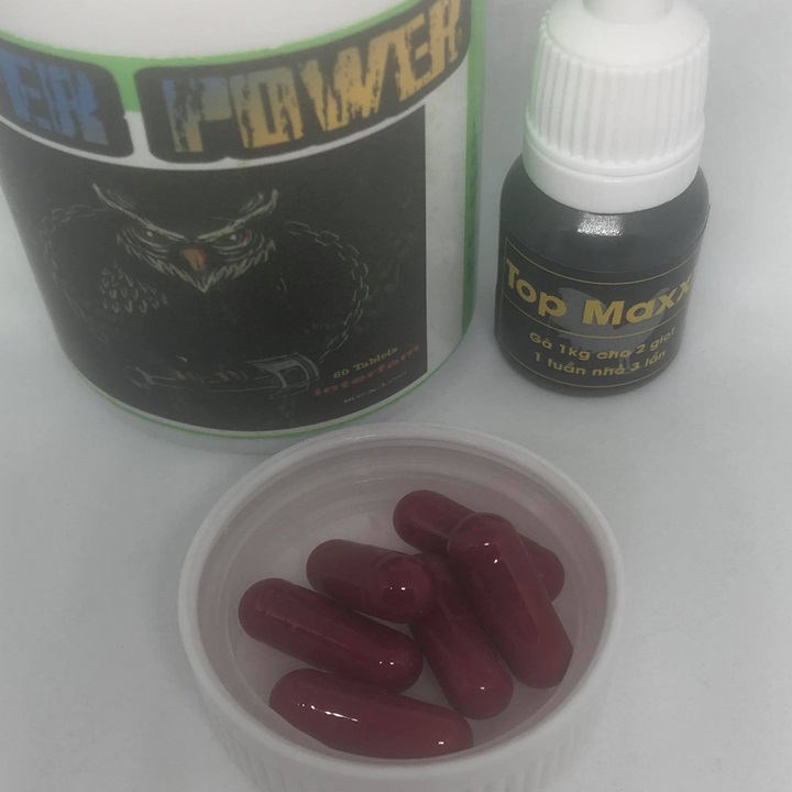 [HCM]COMBO NUÔI NHỘNG ĐỎ VÀ TOPMAX CHO GÀ - BỘ  2 CHAI