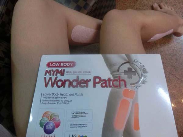 [HCM]Miêng dán tan mỡ Đùi Chân MyMI Wonder (hộp 6 miếng nhỏ)