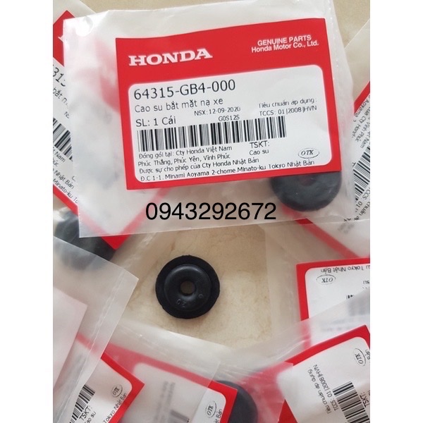 Cao su bắt mặt nạ xe dream honda