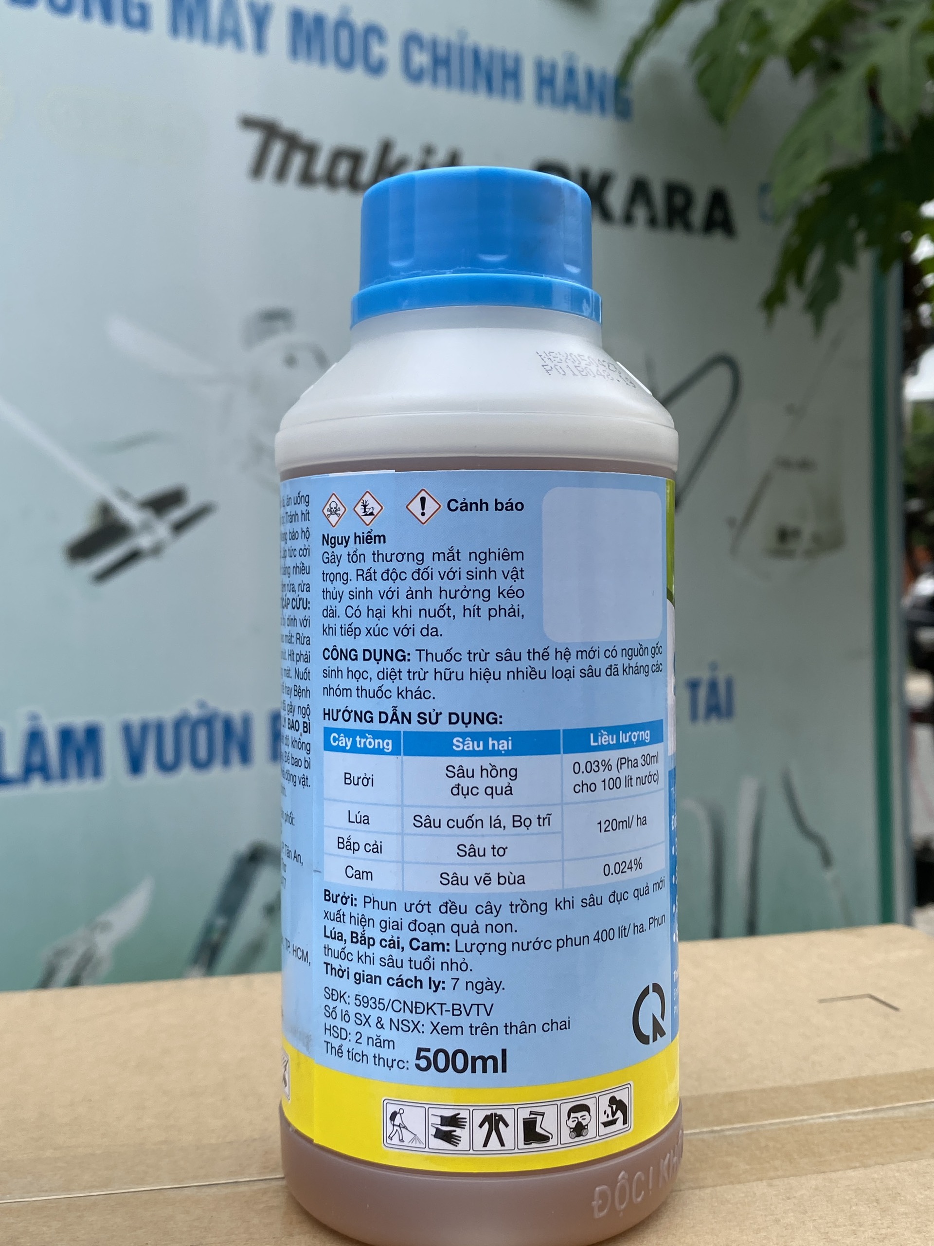 Thuốc trừ sâu sinh học Silsau Super 3.5EC pha 1000 lít nước
