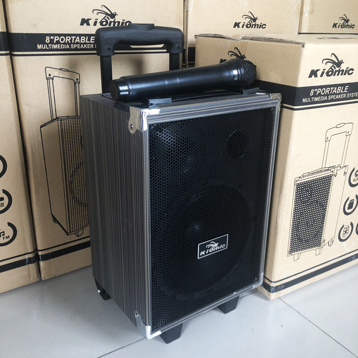 [HCM]Loa hát karaoke Kiomic Q8 tặng kèm 1 mic không dây Shop Hung Phat